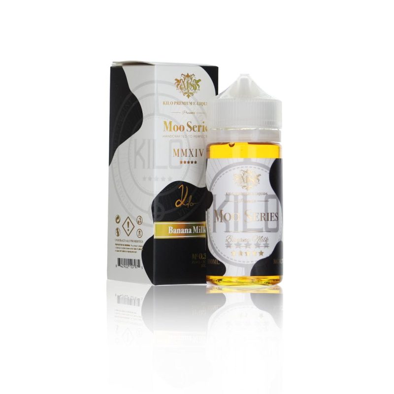 kilo juice kilo moo series banana milk 100ml vape juice 3545957892216