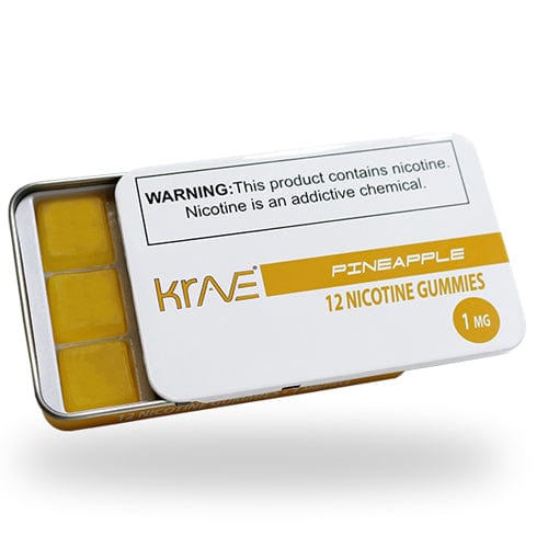 Krave Cigarette Solutions Pineapple Krave Nicotine Gummies