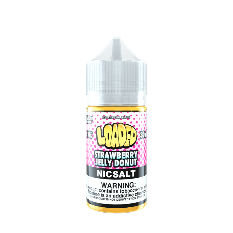 loaded juice ruthless loaded strawberry jelly donut tfn 30ml nic salt vape juice 30598053625967