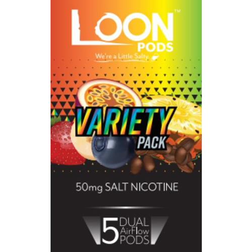 Loon Pods Variety Pack Loon Pods JUUL-Compatible Pods (Pack of 5)