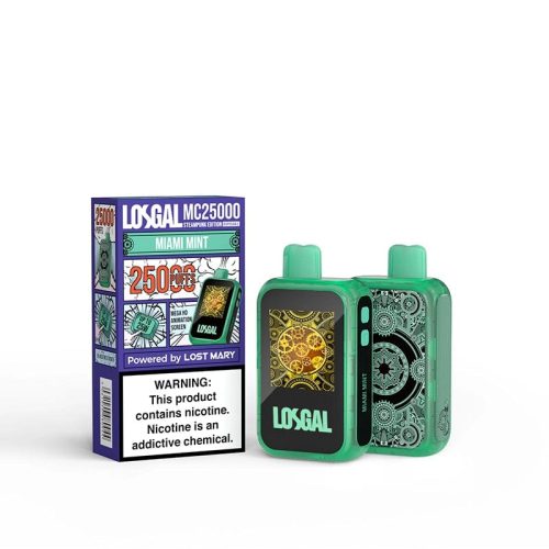 Lost Mary Disposable Vape Miami Mint (Steampunk Edition) Flavor