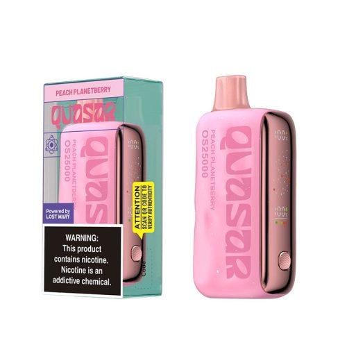 Lost Mary Disposable Vape Peach Planetberry Lost Mary Quasar OS25000 Disposable Vape (5%, 25000 Puffs)