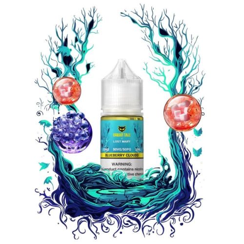 Lost Mary Juice 50MG Lost Mary x Urban Tale Blueberry Cloudd Nic Salt Vape Juice 30ml