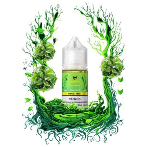 Lost Mary Juice 50MG Lost Mary x Urban Tale Miami Mint Nic Salt Vape Juice 30ml