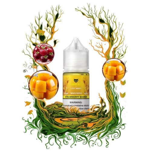 Lost Mary Juice 50MG Lost Mary x Urban Tale Strawberry Mango Nic Salt Vape Juice 30ml