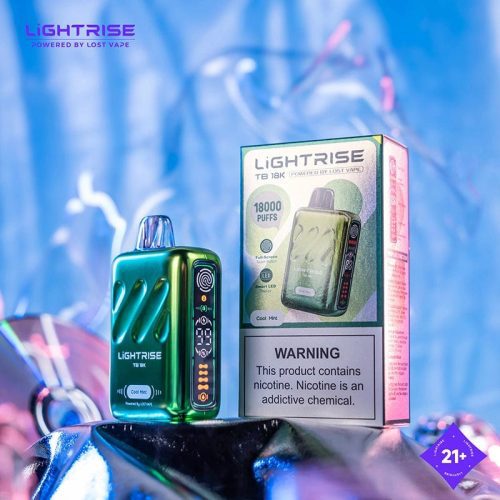 Lost Vape Cool Mint Lost Vape Lightrise TB 18K Disposable Vape (5%, 18000 Puffs)