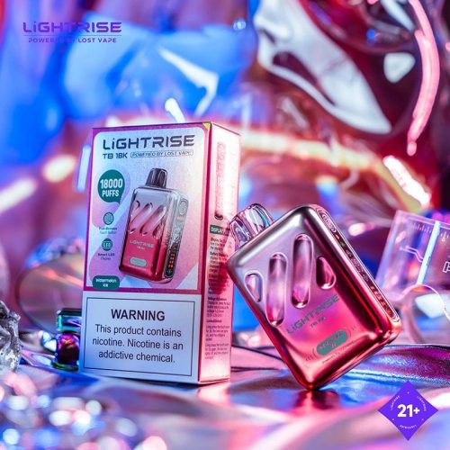 Lost Vape Watermelon Ice Lost Vape Lightrise TB 18K Disposable Vape (5%, 18000 Puffs)