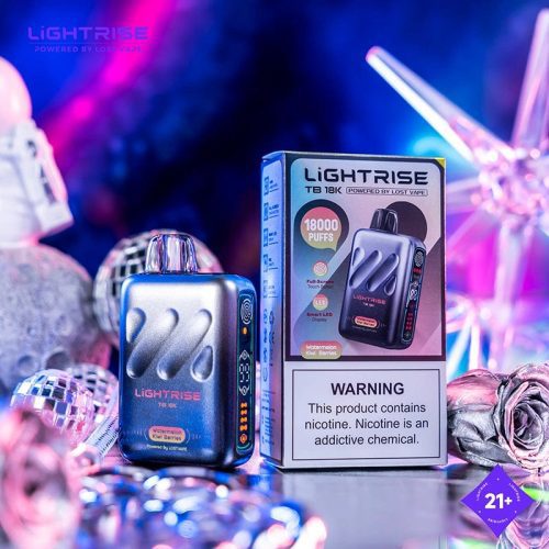 Lost Vape Watermelon Kiwi Berries Lost Vape Lightrise TB 18K Disposable Vape (5%, 18000 Puffs)