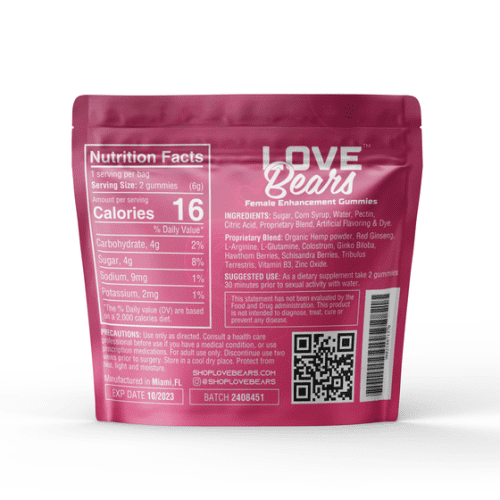 love bears sexual enhancement love bears sexual enhancement gummies 2x pack 30710333046895