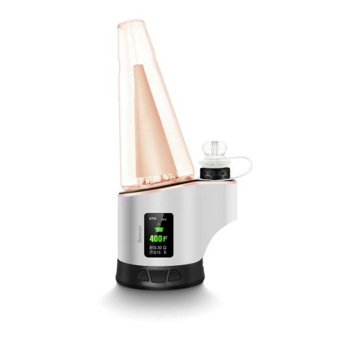 M-Code Alternatives White M-Code Wax & Flower E-Rig Vaporizer