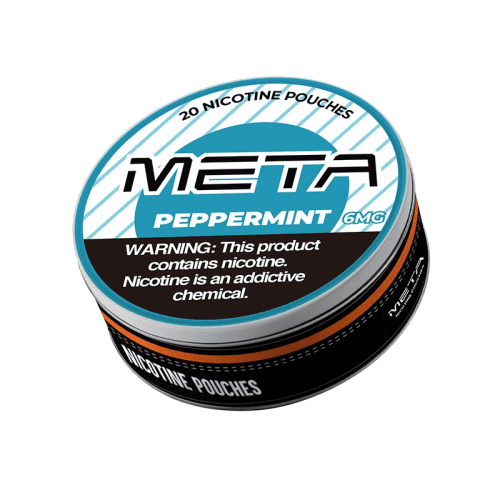 Meta Cigarette Solutions Peppermint Meta Nicotine Pouches