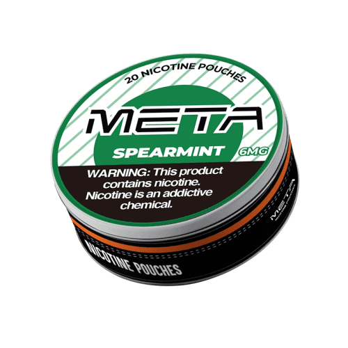 Meta Cigarette Solutions Spearmint Meta Nicotine Pouches