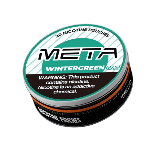 Meta Cigarette Solutions Wintergreen Meta Nicotine Pouches