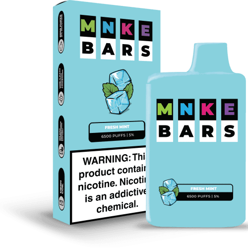 Vapetasia Disposable Vape Fresh Mint MNKE Bars Disposable Vape (5%, 6500 Puffs)