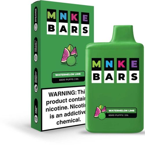 Vapetasia MNKE BARS Disposable Vape Watermelon Lime MNKE Bars Disposable Vape (5%, 6500 Puffs)