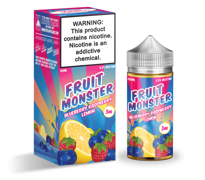 monster vape labs juice fruit monster blueberry raspberry lemon 100ml vape juice 14682367721583