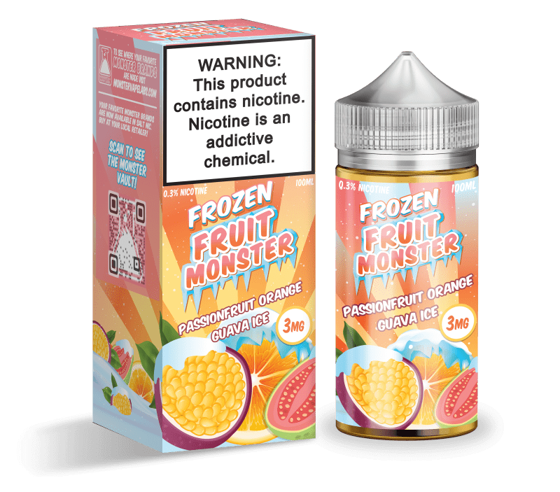 monster vape labs juice hawaiian pog ice 100ml vape juice frozen fruit monster 28082133368943