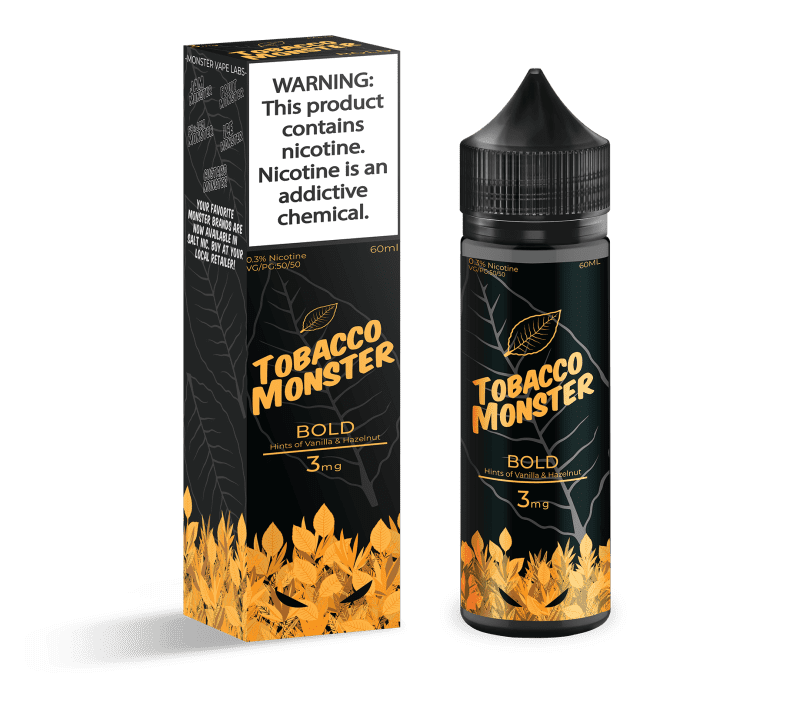 monster vape labs juice tobacco monster bold 60ml vape juice 14682338132079