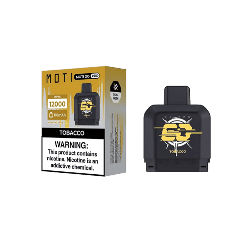 MOTI Vape Pods Tobacco MOTI Go Pro 12000 Disposable Pod