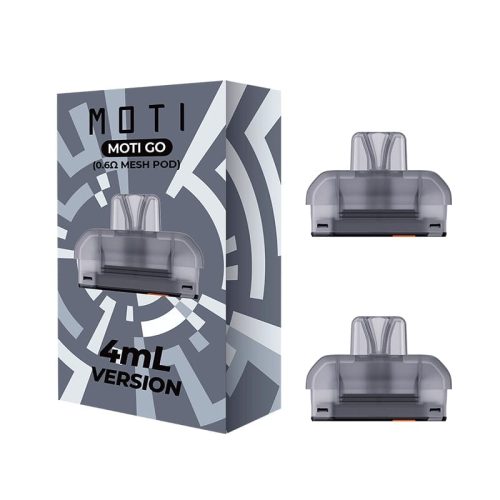 MOTI Vape Pods 0.6ohm MOTI GO Refillable Pod  (Pack Of 2)