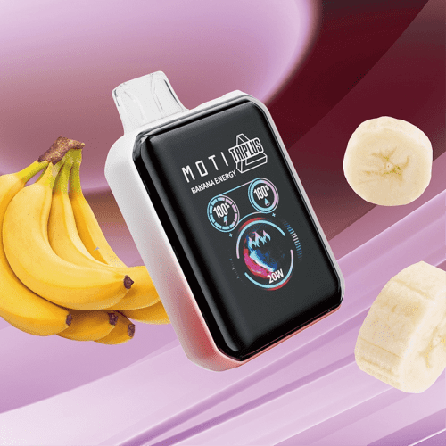 MOTI Triplus 20K Disposable Vape Banana Energy  Flavor