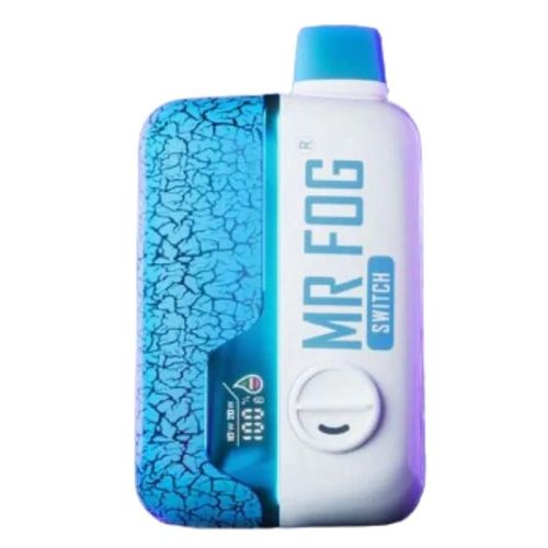 Mr Fog Disposable Vape Blue Raspberry Magic Cotton Ice Mr Fog Switch SW15000 Disposable Vape (5%, 15000 Puffs)