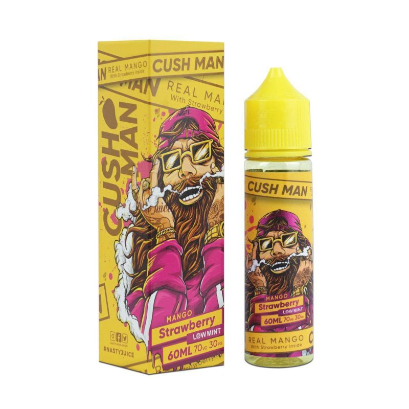 nasty juice nasty vape juice cush man series mango strawberry 60ml 2507468177528