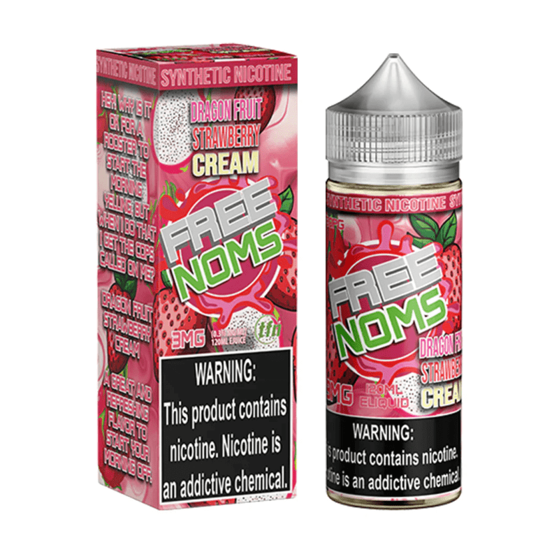 nomenon juice dragonfruit strawberry cream tfn 120ml vape juice free noms 31255759159407