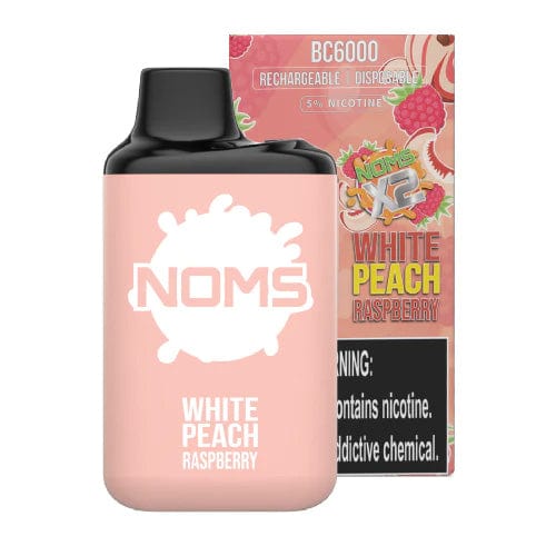 Nomenon Disposable Vape White Peach Raspberry Noms BC6000 Disposable Vape (5%, 6000 Puffs)