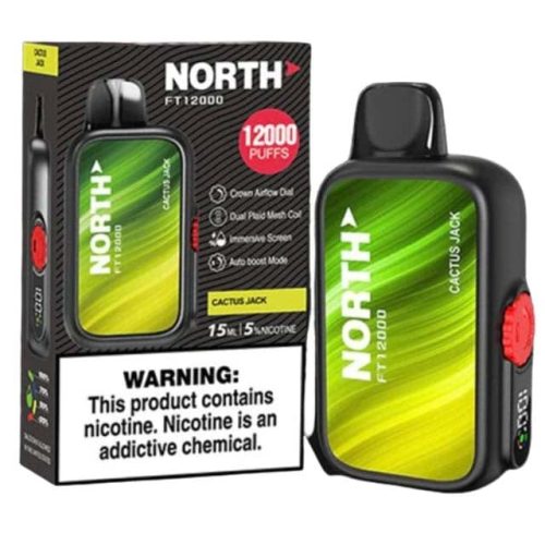 North Cactus Jack 🎁 North FT12000 Disposable Vape (5%,12000 Puffs) (100% off)