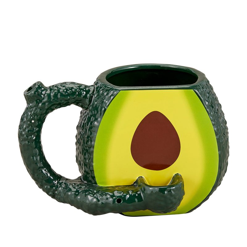 Eightvape Alternatives Avocado Novelty Wake n Bake Coffee Mug Pipe