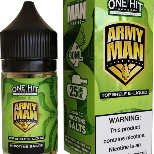 One Hit Wonder Juice 25MG One Hit Wonder Army Man 30ml Nic Salt Vape Juice