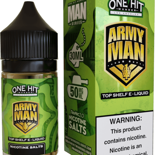 One Hit Wonder Juice 50MG One Hit Wonder Army Man 30ml Nic Salt Vape Juice