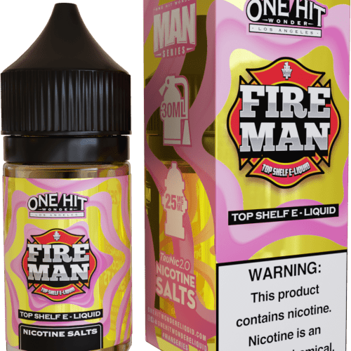 One Hit Wonder Juice 25MG One Hit Wonder Fire Man 30ml Nic Salt Vape Juice