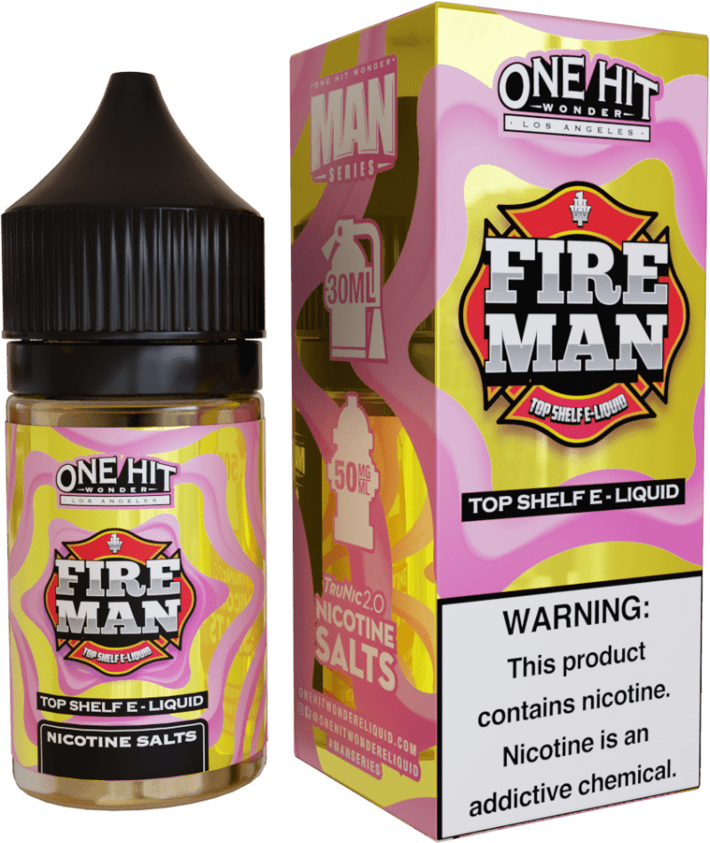 One Hit Wonder Juice 50MG One Hit Wonder Fire Man 30ml Nic Salt Vape Juice