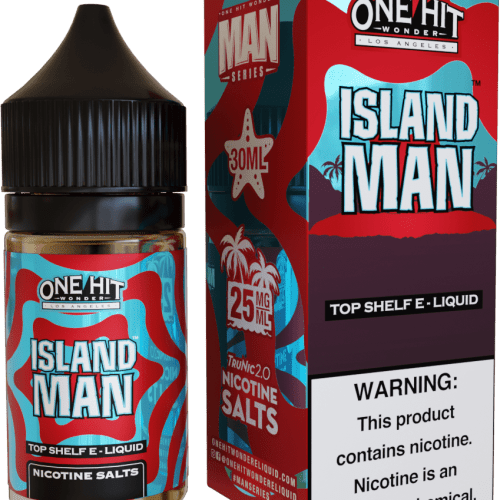 One Hit Wonder Juice 25MG One Hit Wonder Island Man 30ml Nic Salt Vape Juice