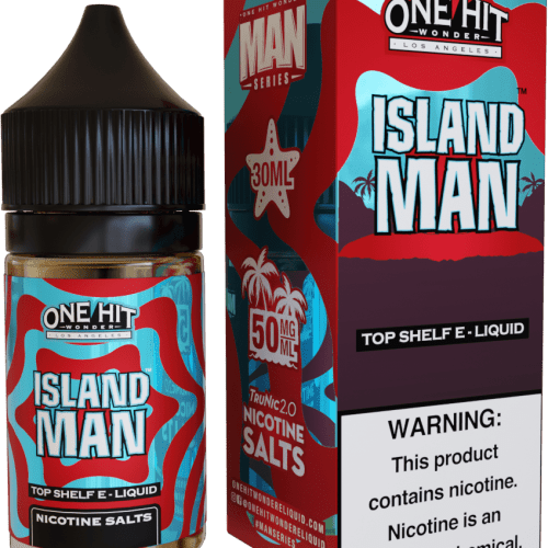 One Hit Wonder Juice 50MG One Hit Wonder Island Man 30ml Nic Salt Vape Juice