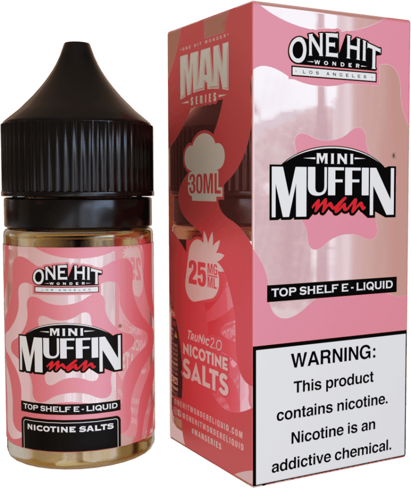 One Hit Wonder Juice 25MG One Hit Wonder Mini Muffin Man 30ml Nic Salt Vape Juice