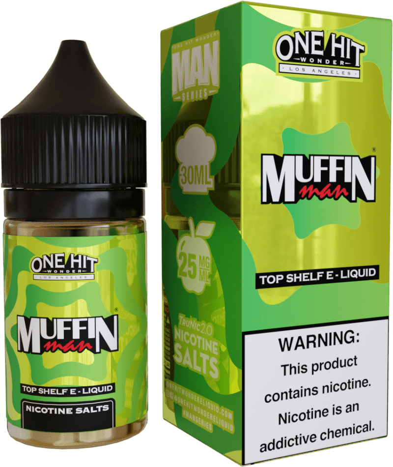 One Hit Wonder Juice 25MG One Hit Wonder Muffin Man 30ml Nic Salt Vape Juice