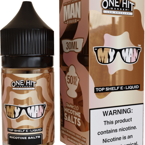 One Hit Wonder Juice 50MG One Hit Wonder My Man 30ml Nic Salt Vape Juice