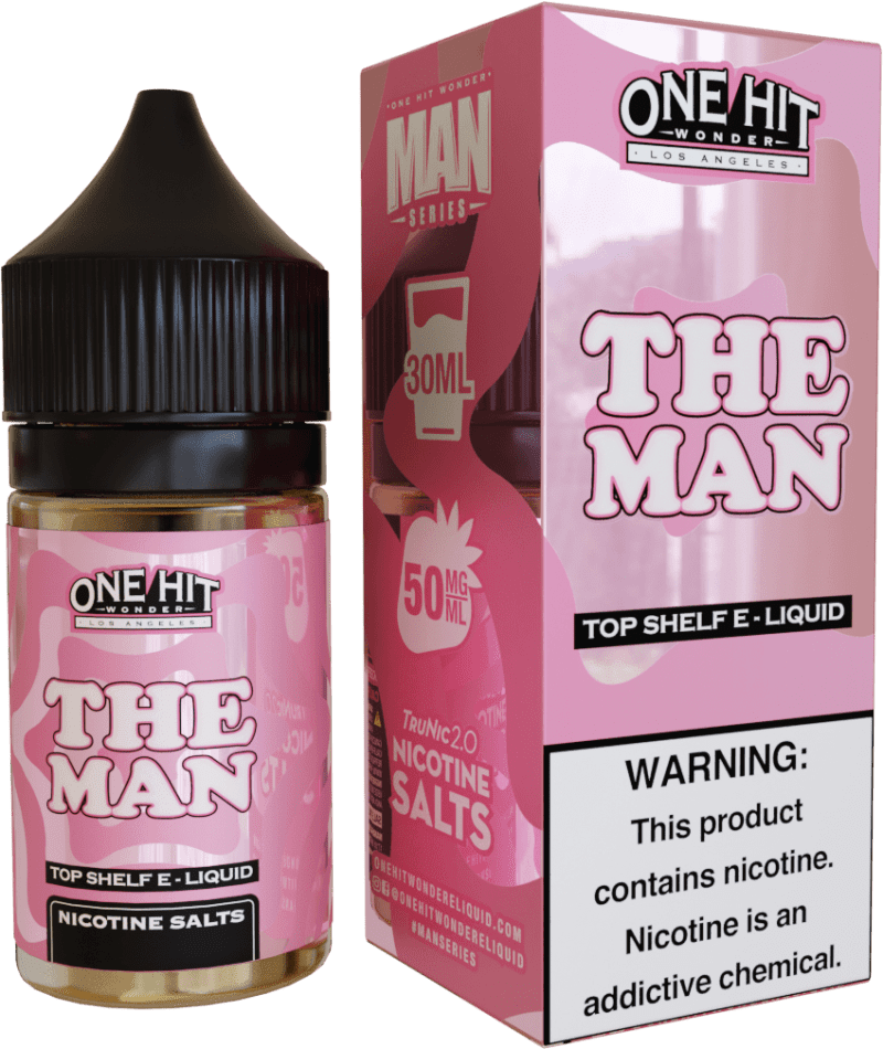 One Hit Wonder Juice 50MG One Hit Wonder The Man 30ml Nic Salt Vape Juice