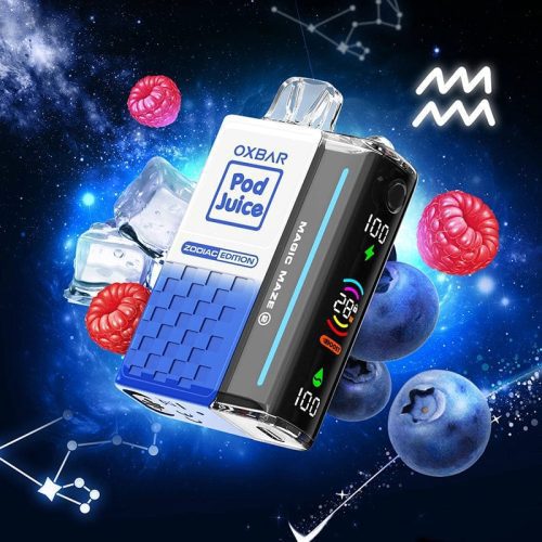 OXBAR Disposable Vape Blue Slushy Ice OXBAR X Pod Juice Magic Maze 2.0 30K Disposable Vape (5%, 30000 Puffs)