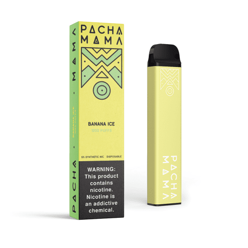 Pachamama Disposable Vape Banana Ice Pachamama Disposable Vape (5%, 1200 Puffs)