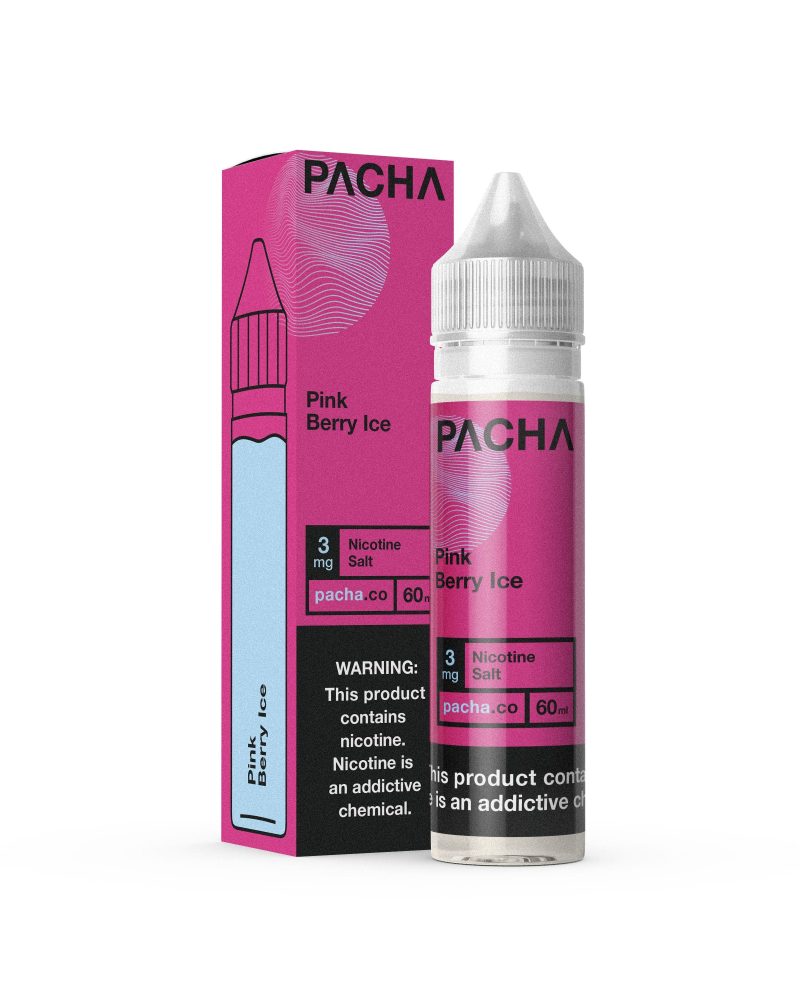 pachamama juice pacha pink berry ice 60ml tfn vape juice 32315689795695