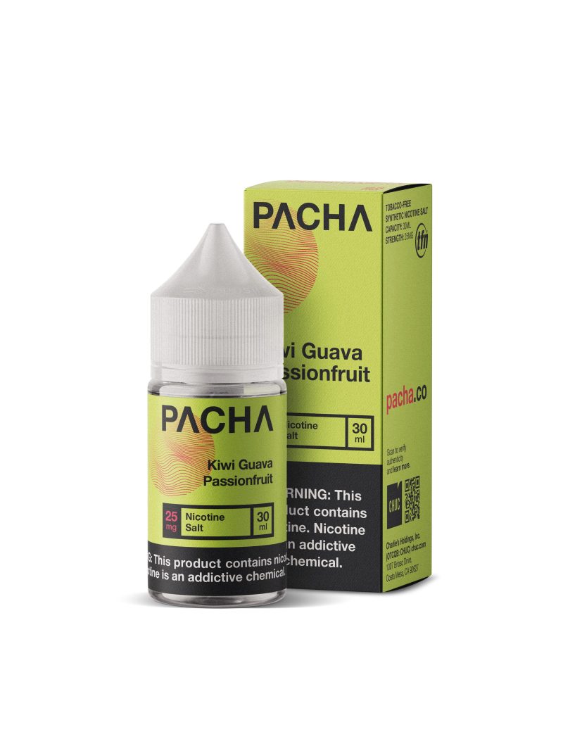 pachamama juice pacha syn kiwi guava passionfruit 30ml tfn nic salt vape juice 32315698970735