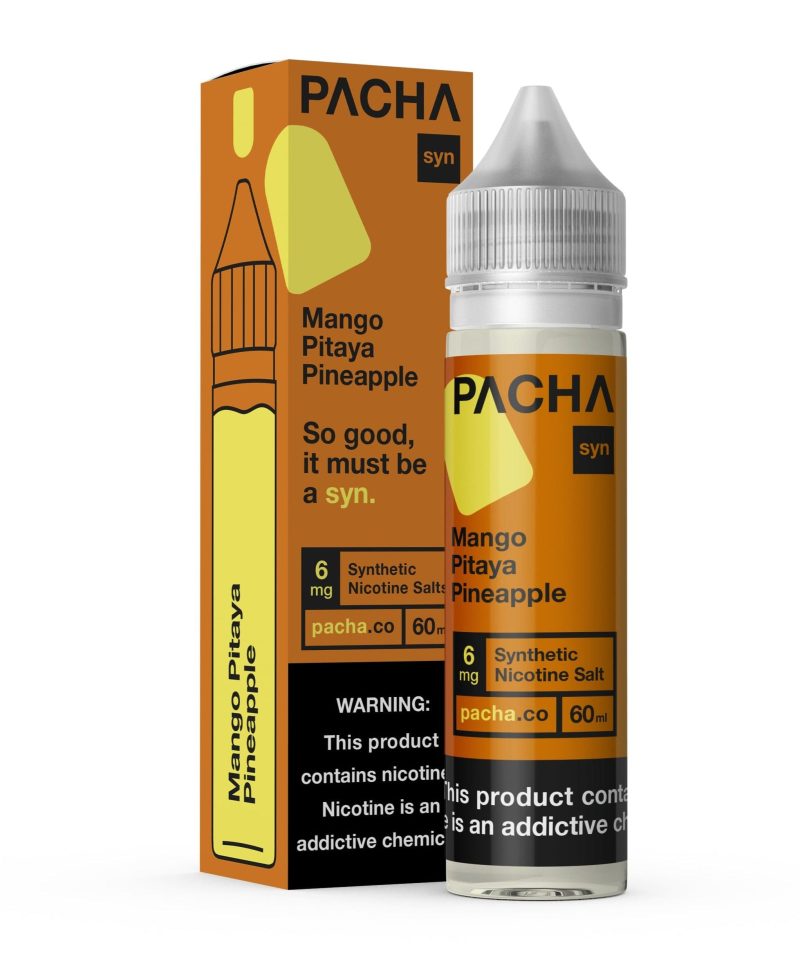 pachamama juice pacha syn mango pitaya pineapple 60ml vape juice 31239090602095