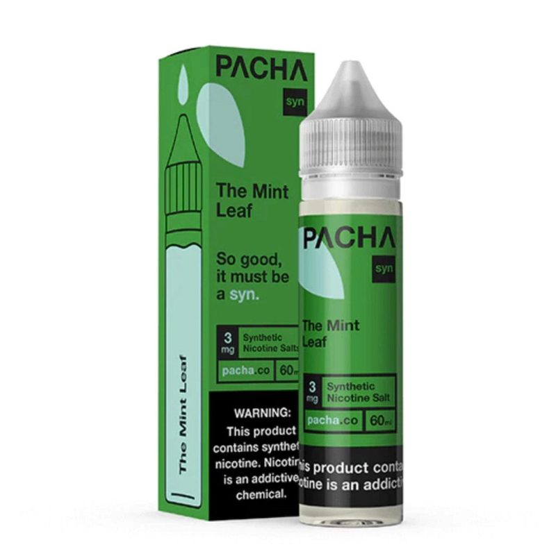 pachamama juice pachamama the mint leaf 60ml vape juice 32185094176879