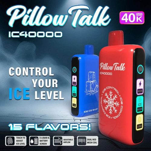 pillow talk disposable vape pillow talk ice control ic40000 disposable vape 5 40000 puffs 34216731410543