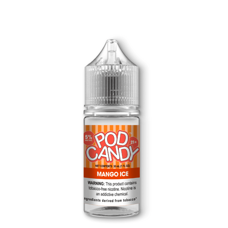 pod candy juice 50mg pod candy mango ice 30ml tf nic salt vape juice 31647005638767