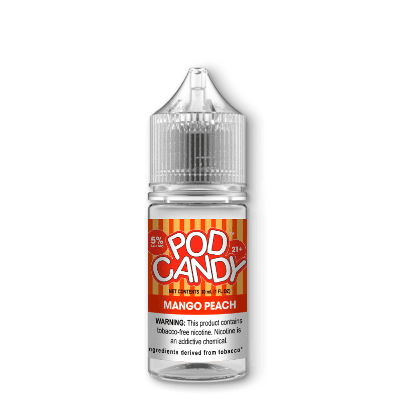 pod candy juice 50mg pod candy mango peach 30ml tf nic salt vape juice 31647027921007